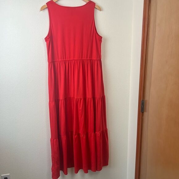 C Wonder by Christian Siriano Tiered Maxi Dress Large - Picture 7 of 7